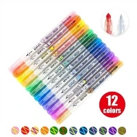 12pcs کریٹیو میجک کلر ہائی لائٹر
